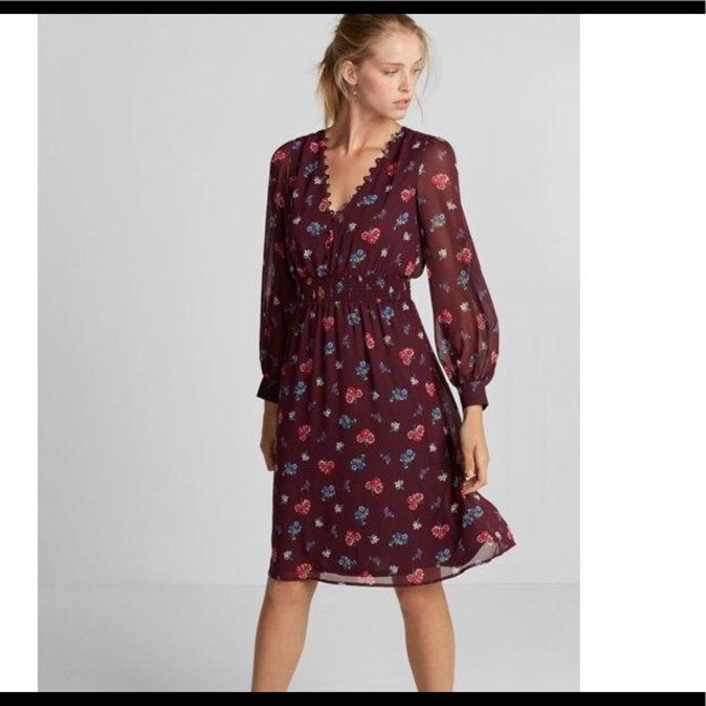 Express floral dress